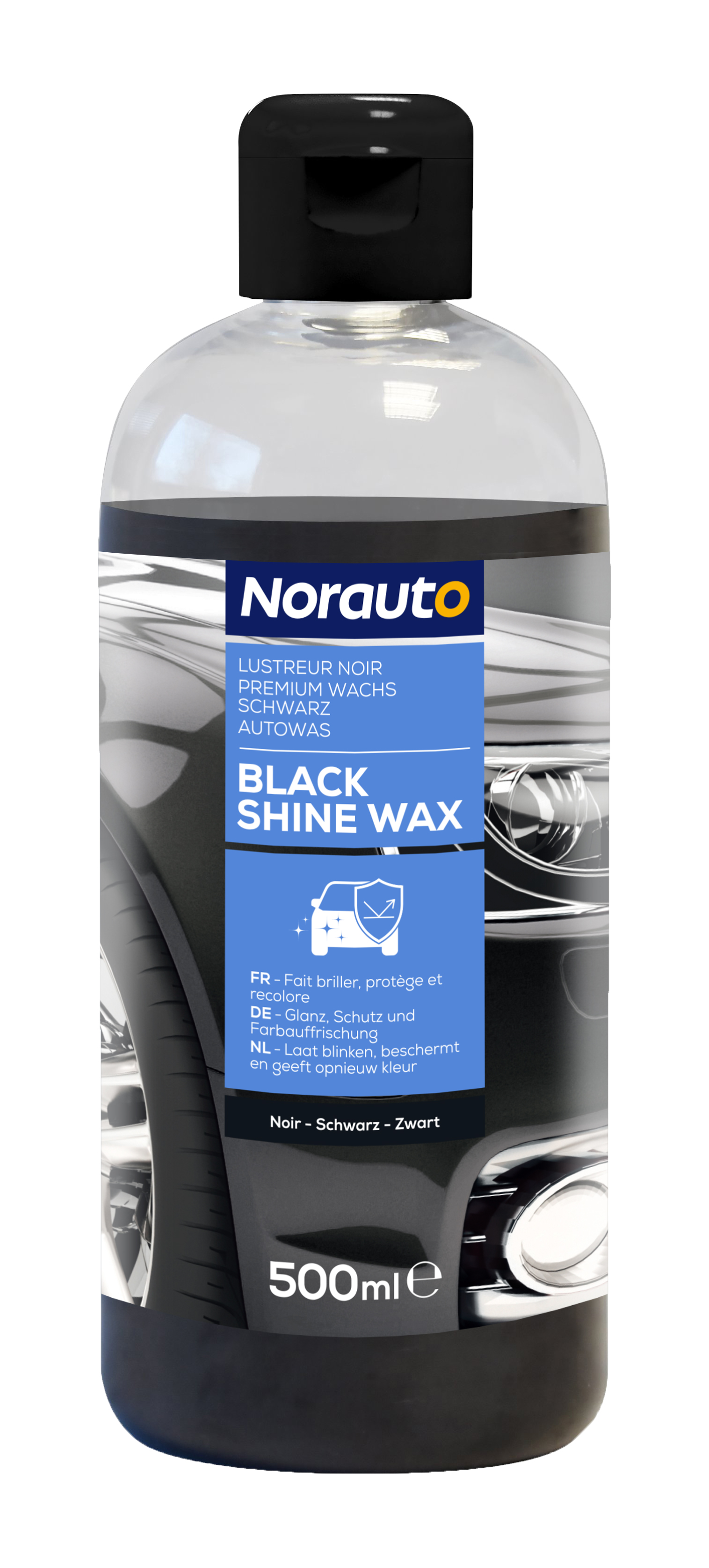 Norauto Premium Wax, schwarze Politur, 500 ml - ATU