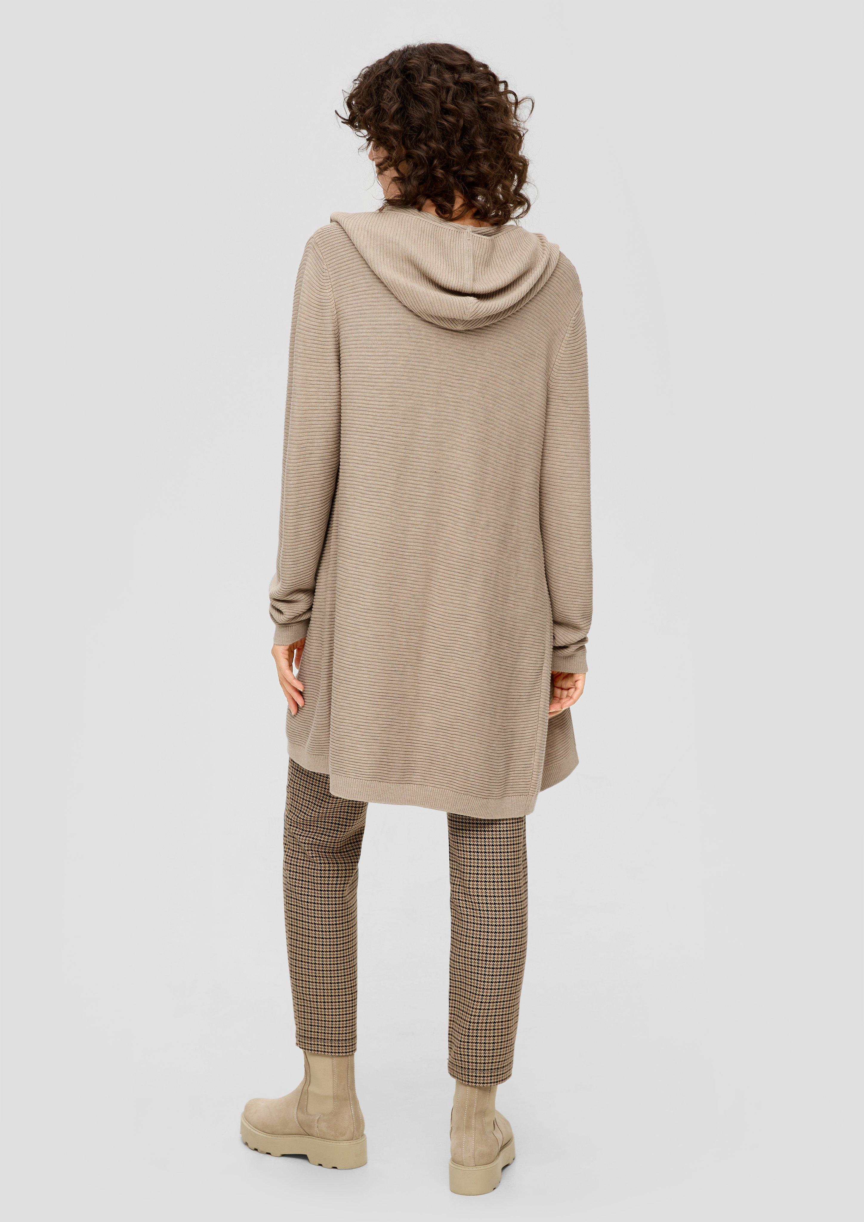 Strickjacke aus Baumwoll-Viskose-Mix  2135247-82W2