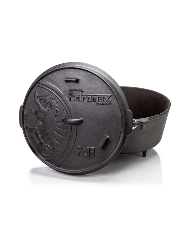 Petromax Feuertopf Gusseisen ft12 in schwarz - 10,8 Liter günstig kaufen onesize