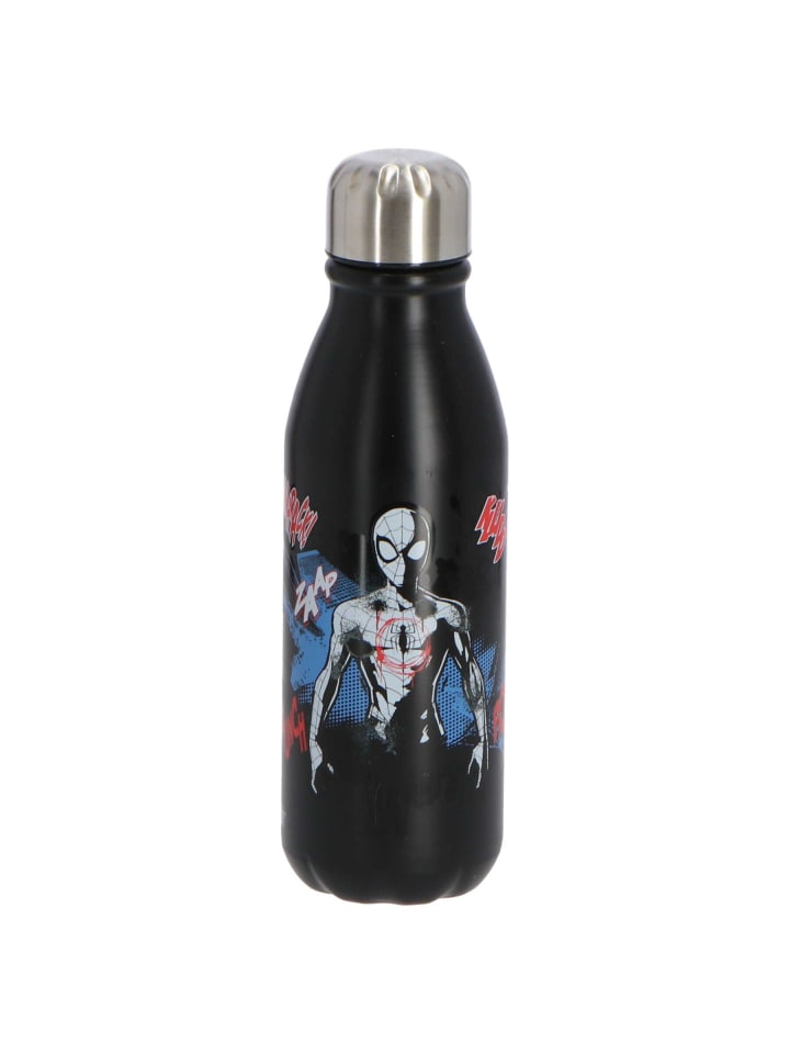Spiderman Spiderman Trinkflasche 600ml in Schwarz günstig kaufen 650ml