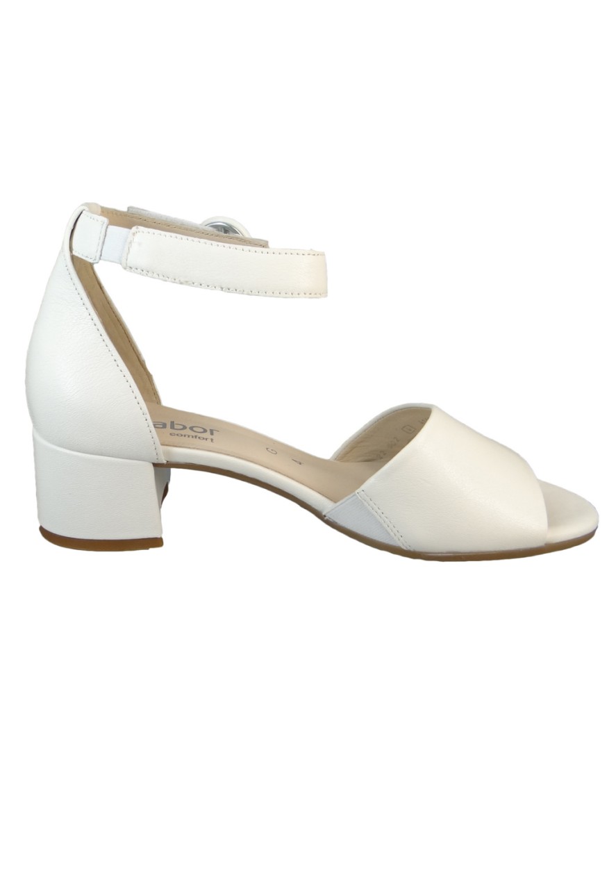 GABOR Klassische Sandalen weiss