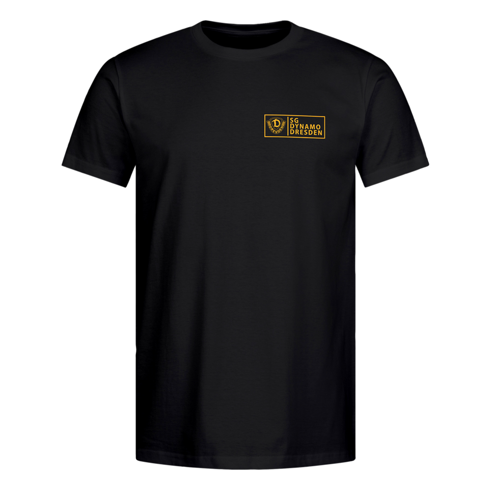Herren T-Shirt FAHNEN schwarz