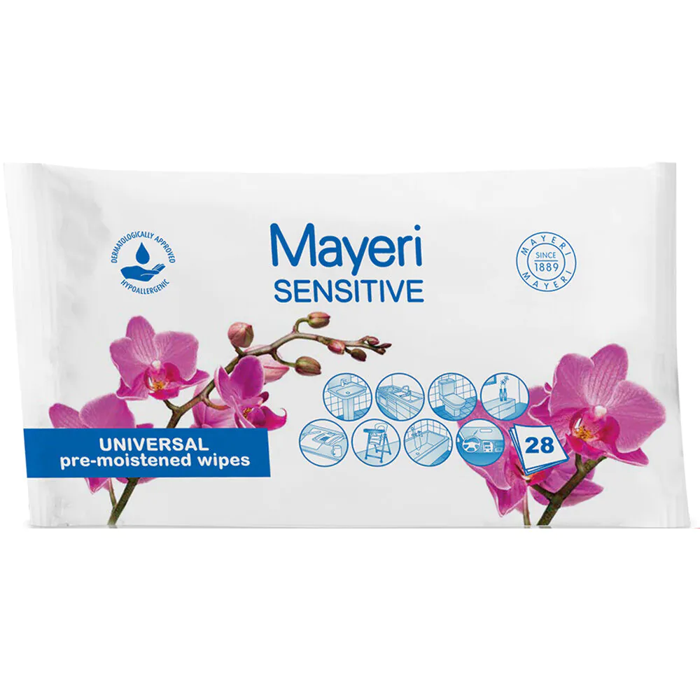 Μαντηλάκια καθαρισμού Mayeri Sensitiv Universal