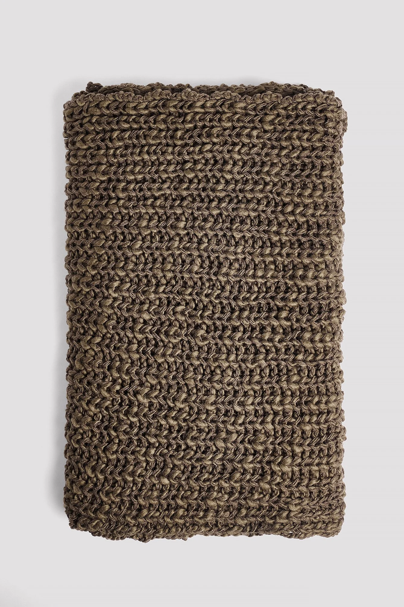 Grob gestrickter Schal