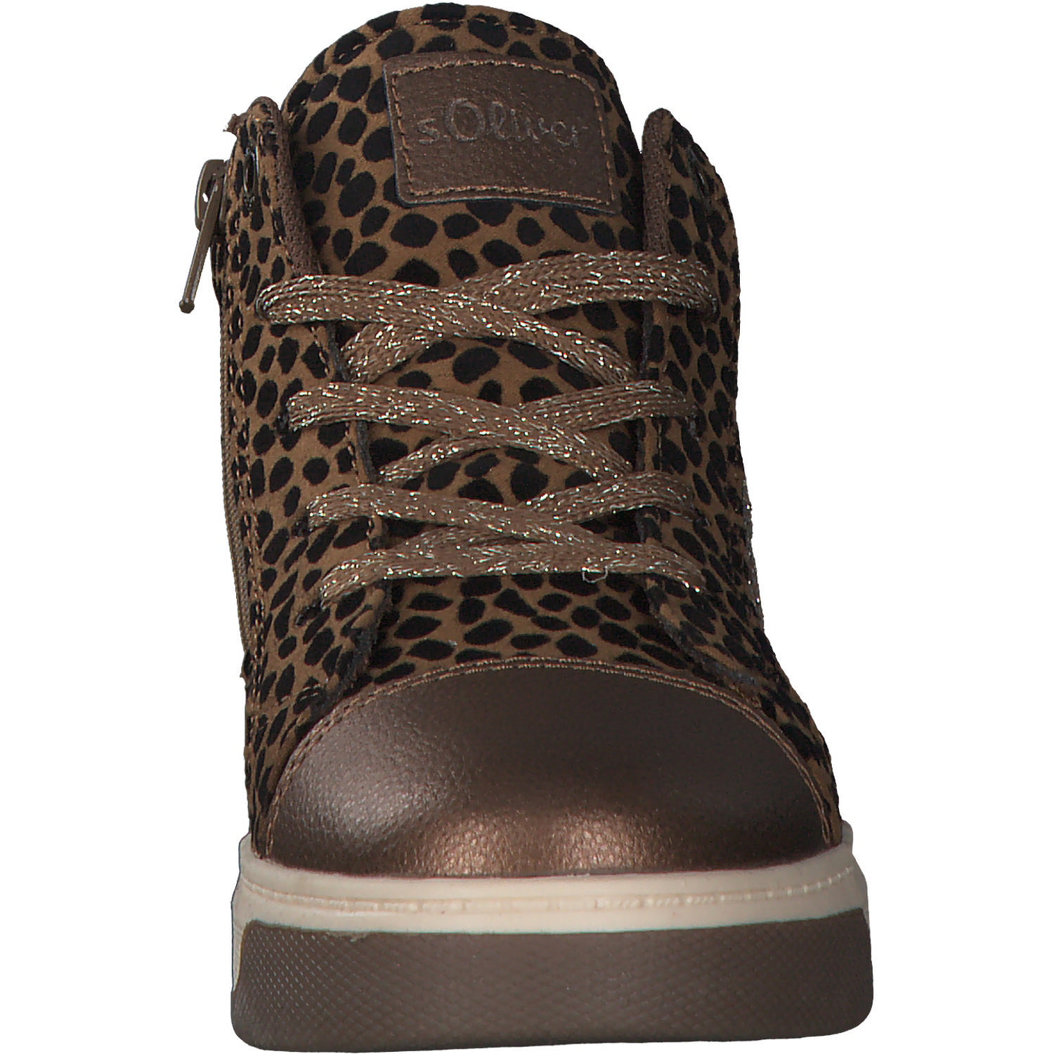 s. Oliver 35200, Sneakers High, Damen, PLATINUM COMB