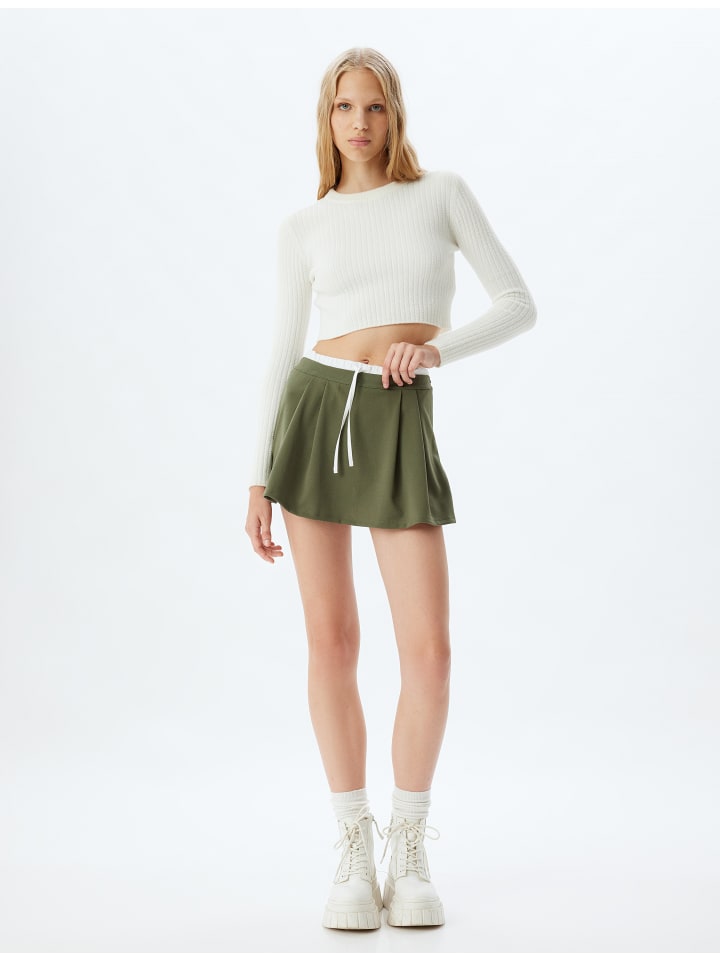KOTON Hosenrock in Khaki günstig kaufen