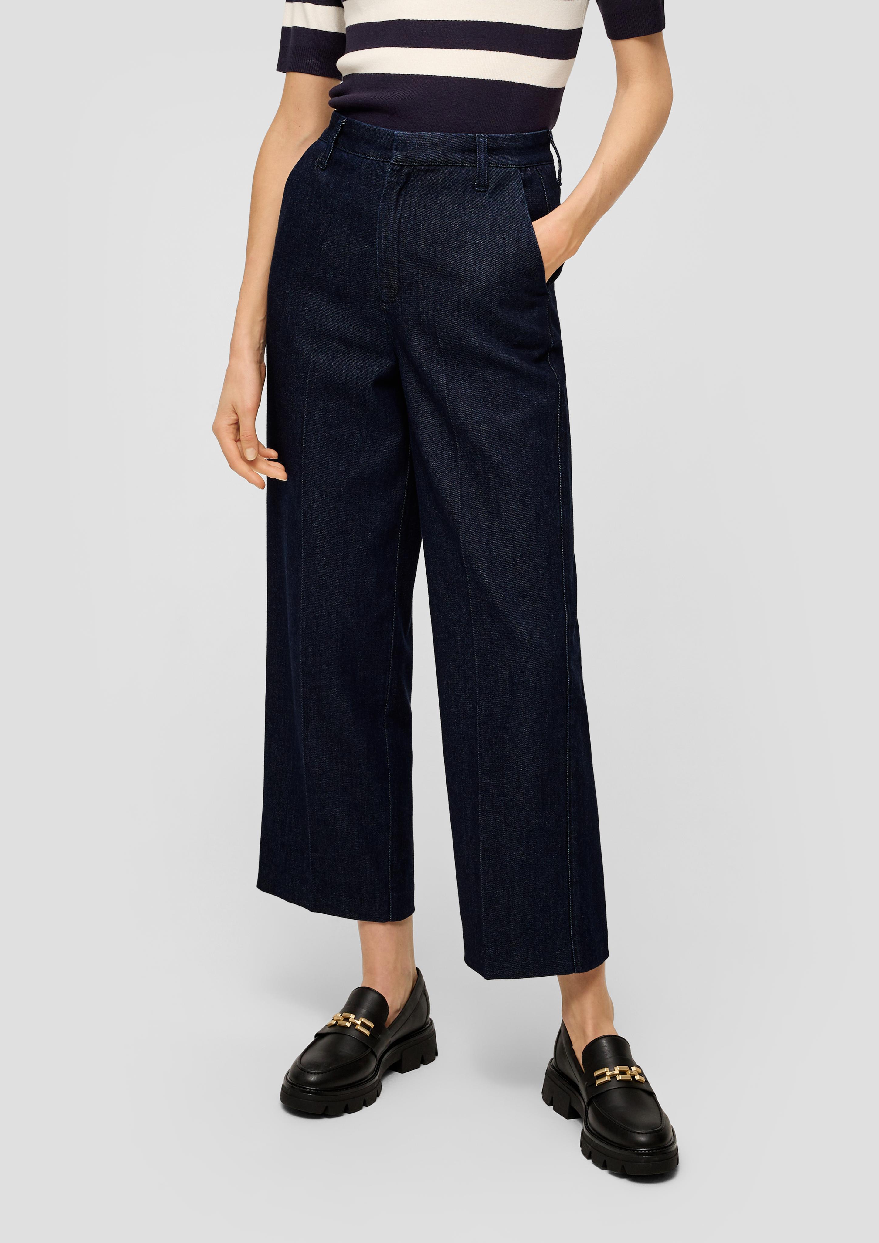 Cropped-Jeans / Regular Fit / High Rise / Wide Leg  2139974-59Z8