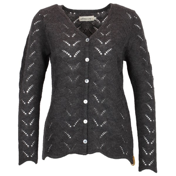 Albmerino - Women's Ajour Strickjacke - Wolljacke