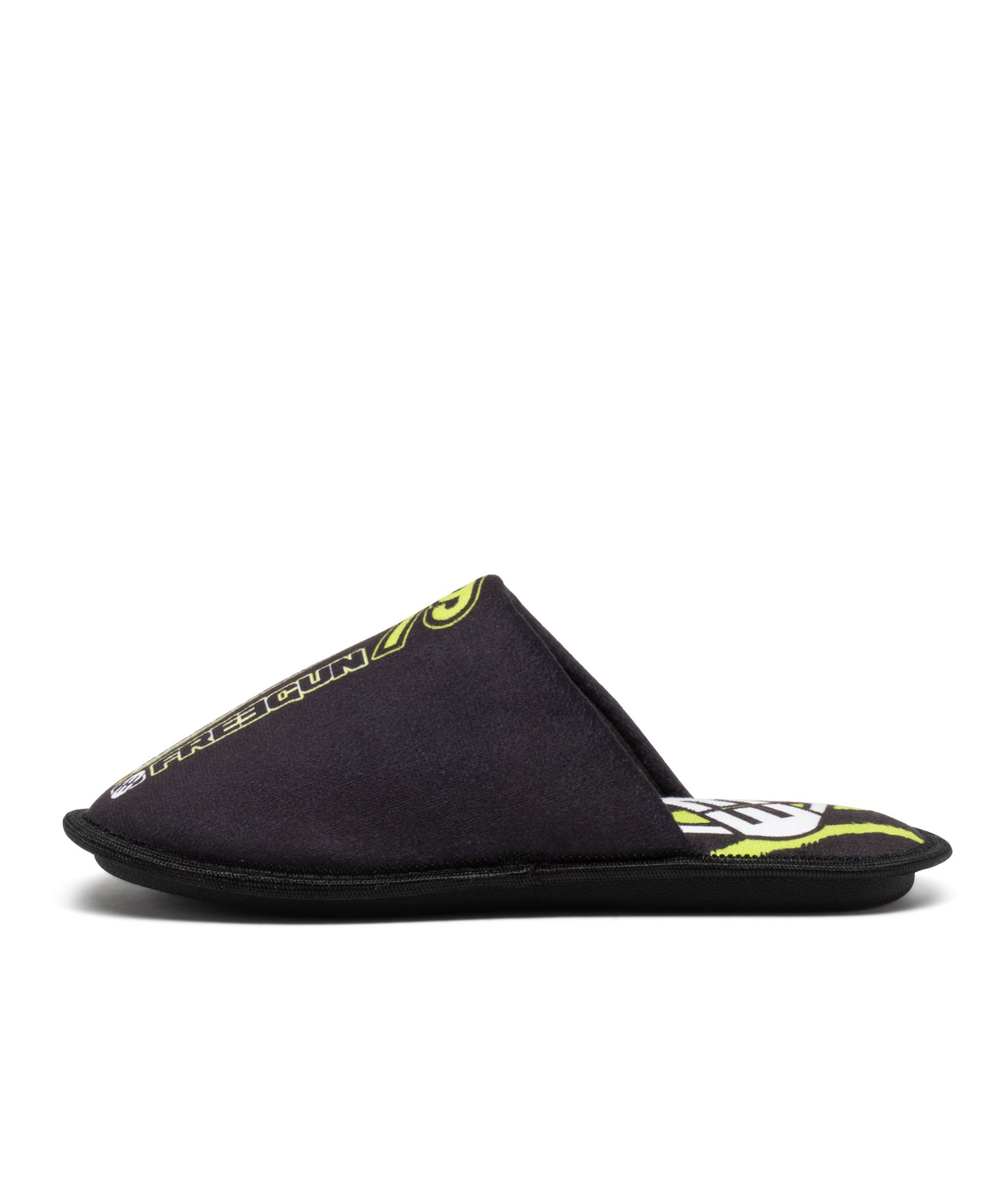 Chaussons Garçon mules en velours - Freegun noir | GEMO