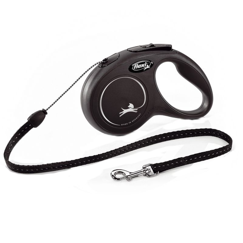 flexi New Classic Seil-Leine S - schwarz zu TOP-Preisen | bitiba