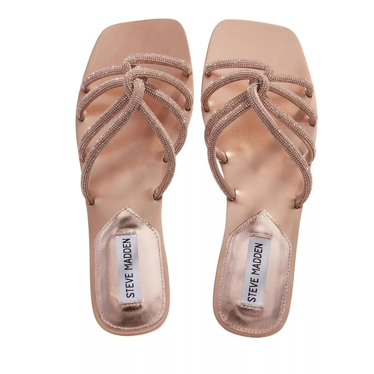 STEVEN MADDEN Riemchen Sandalen gelb Slide