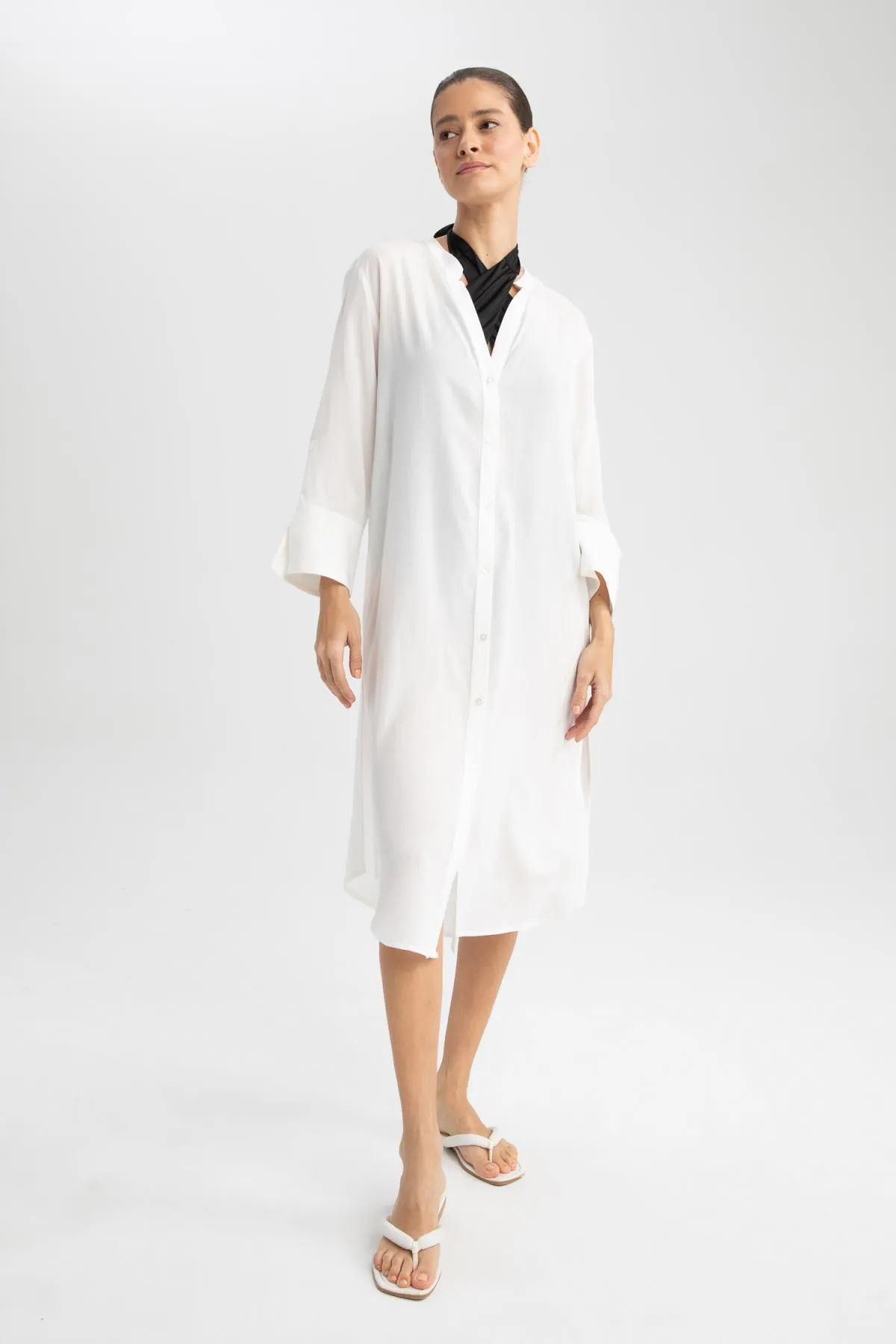 DeFacto  Be in Love Strandkleid mit normaler Passform - Z4659az23sp