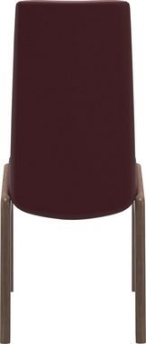 Stressless® Polsterstuhl Laurel, Low Back, Größe L, mit abgerundeten Beinen in Walnuss