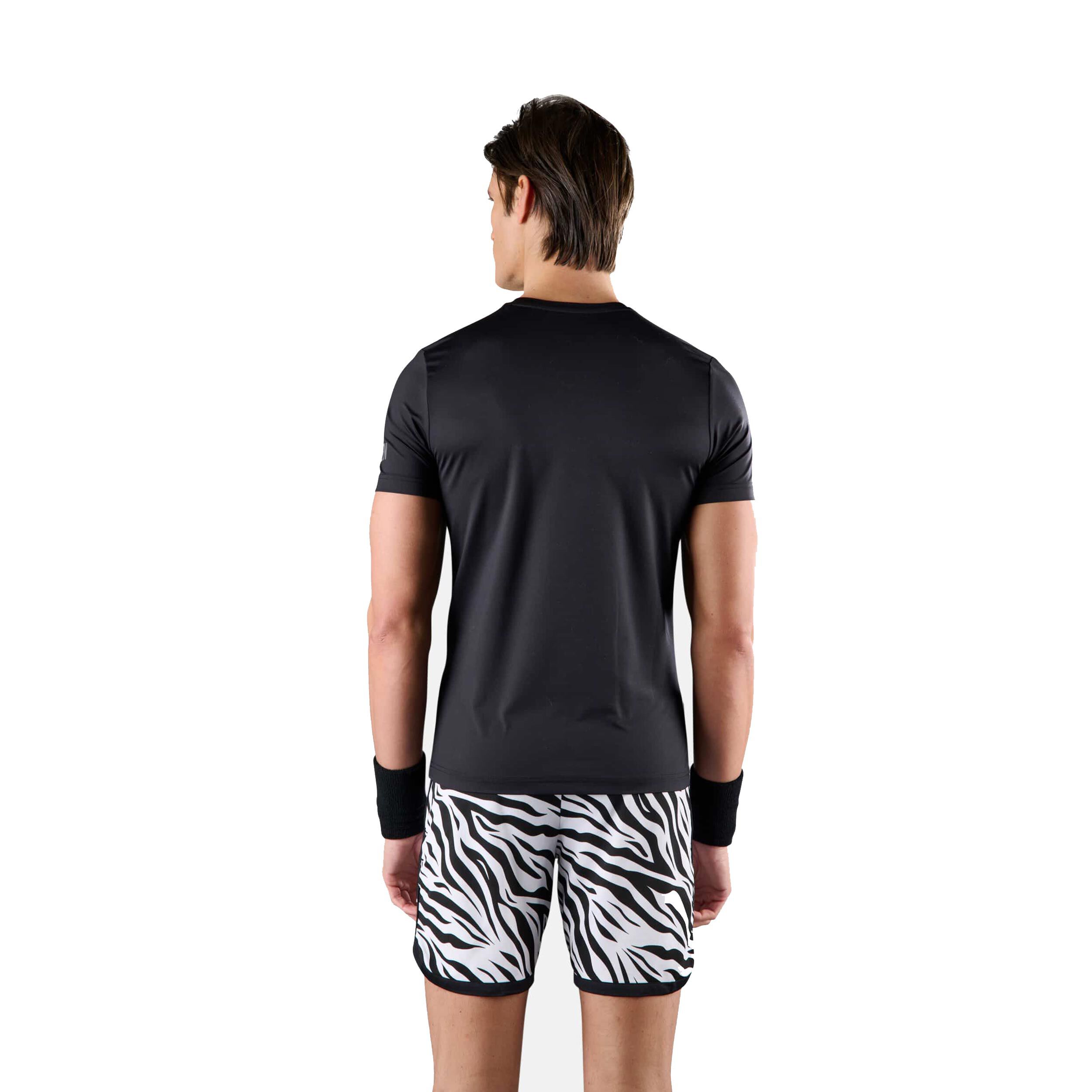 Basic Tech T-Shirt Herren - Schwarz