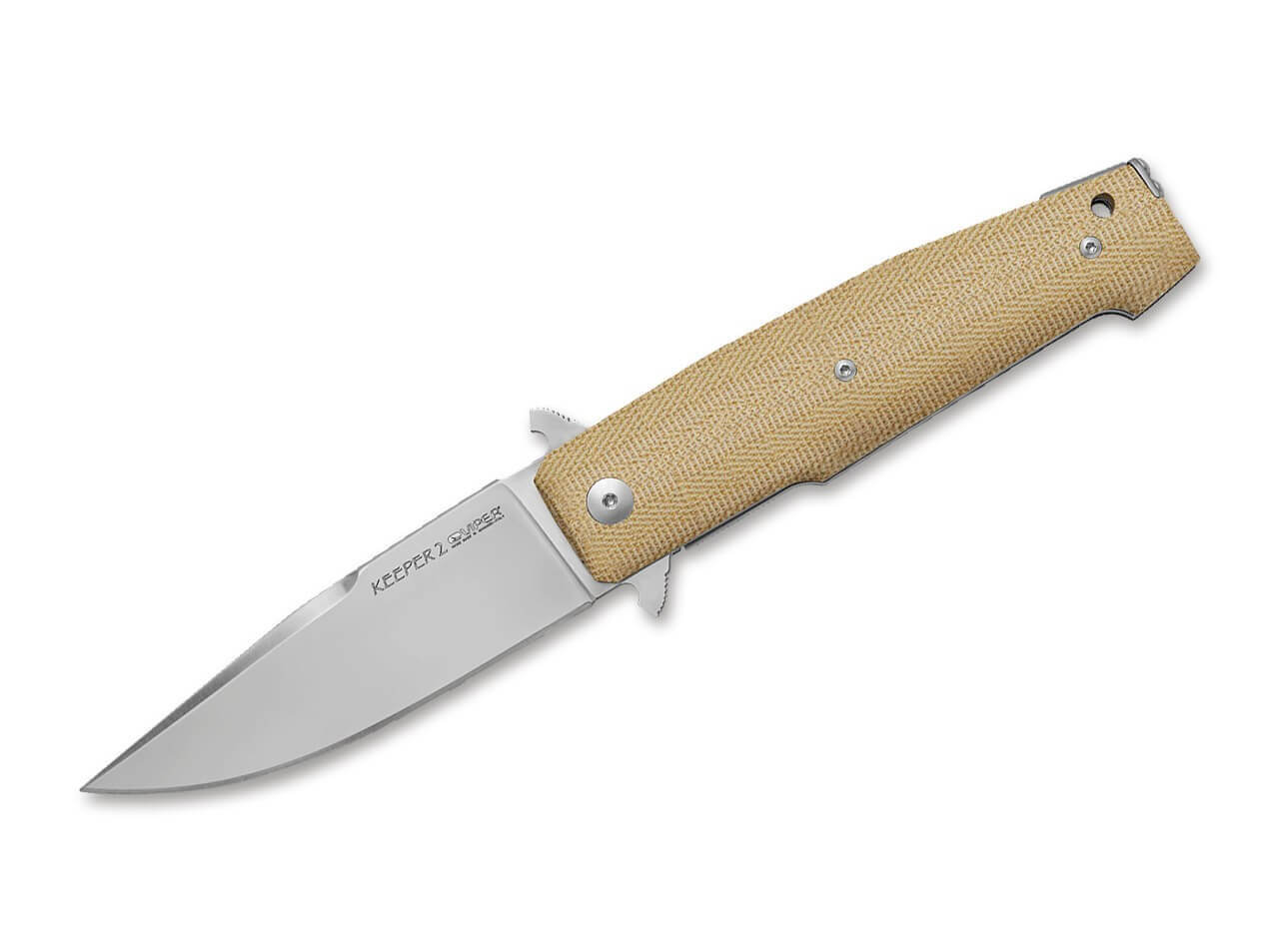 Keeper 2 Micarta Natural