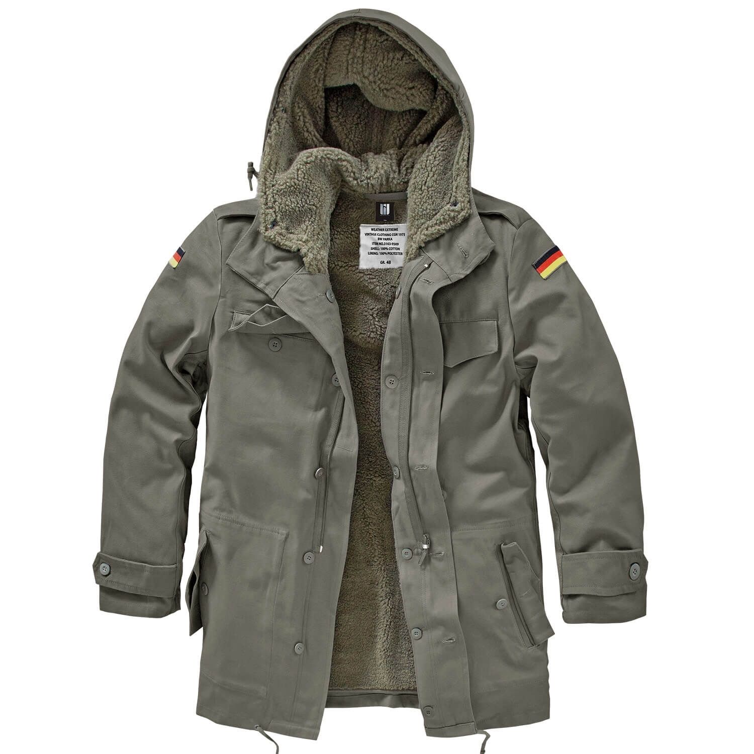 BW Parka mit Futter