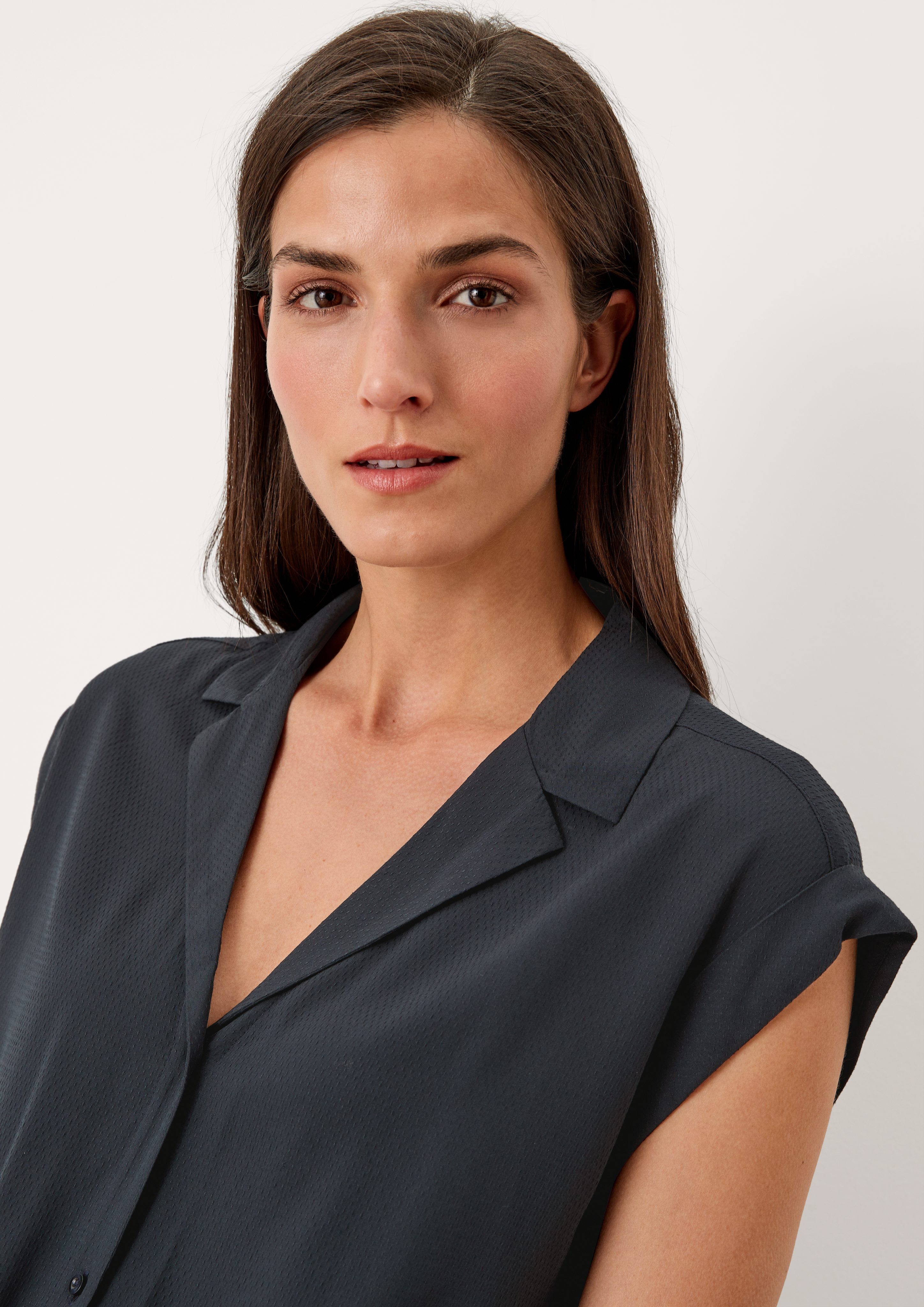 s.Oliver Blusentop Bluse mit Schleifen-Detail Schleife
