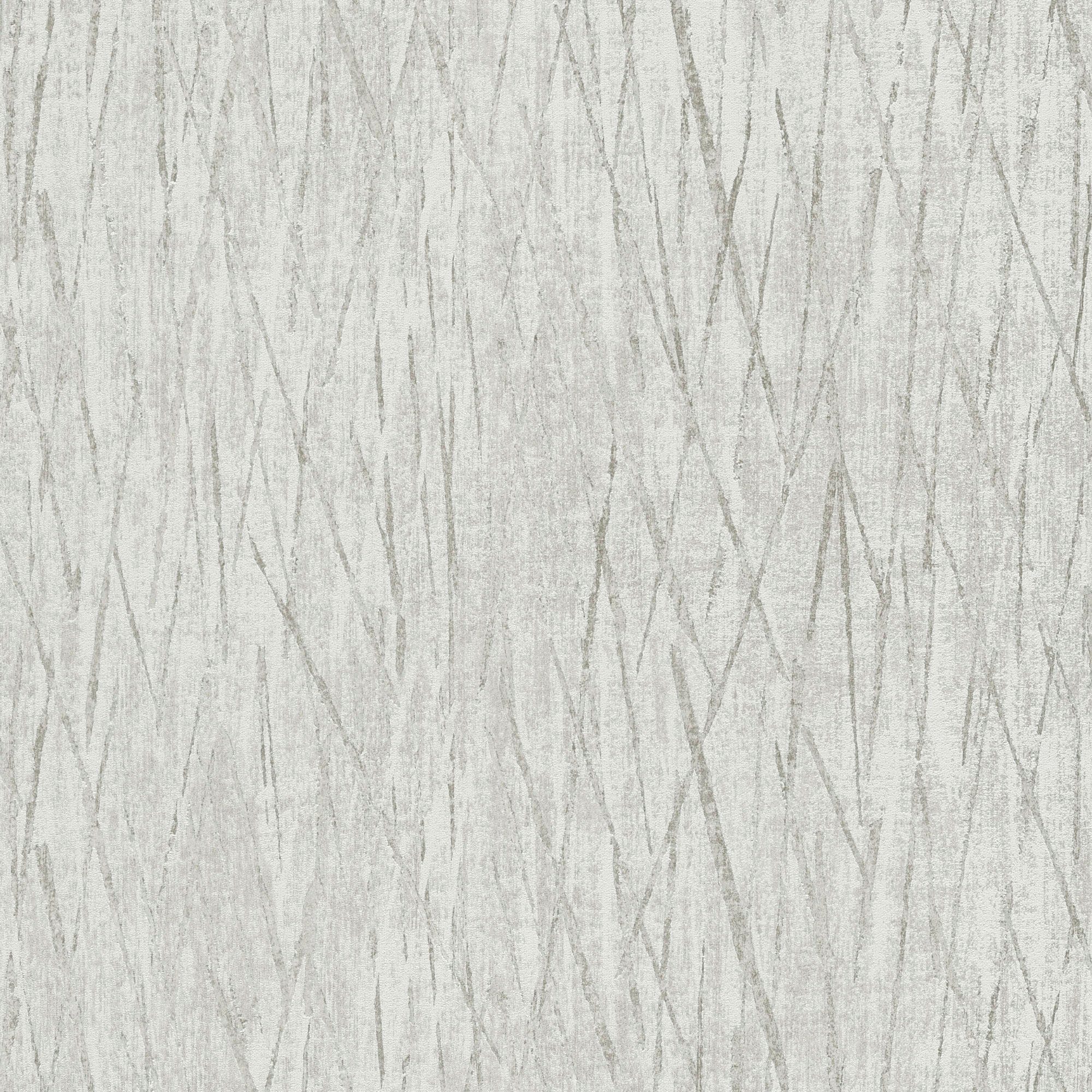 A.S. Création Vliestapete Hygge, strukturiert, Strukturmuster, gemustert, glänzend, Metallic Tapete Struktur
