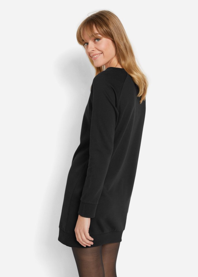 Sweatkleid mit Raglanärmeln