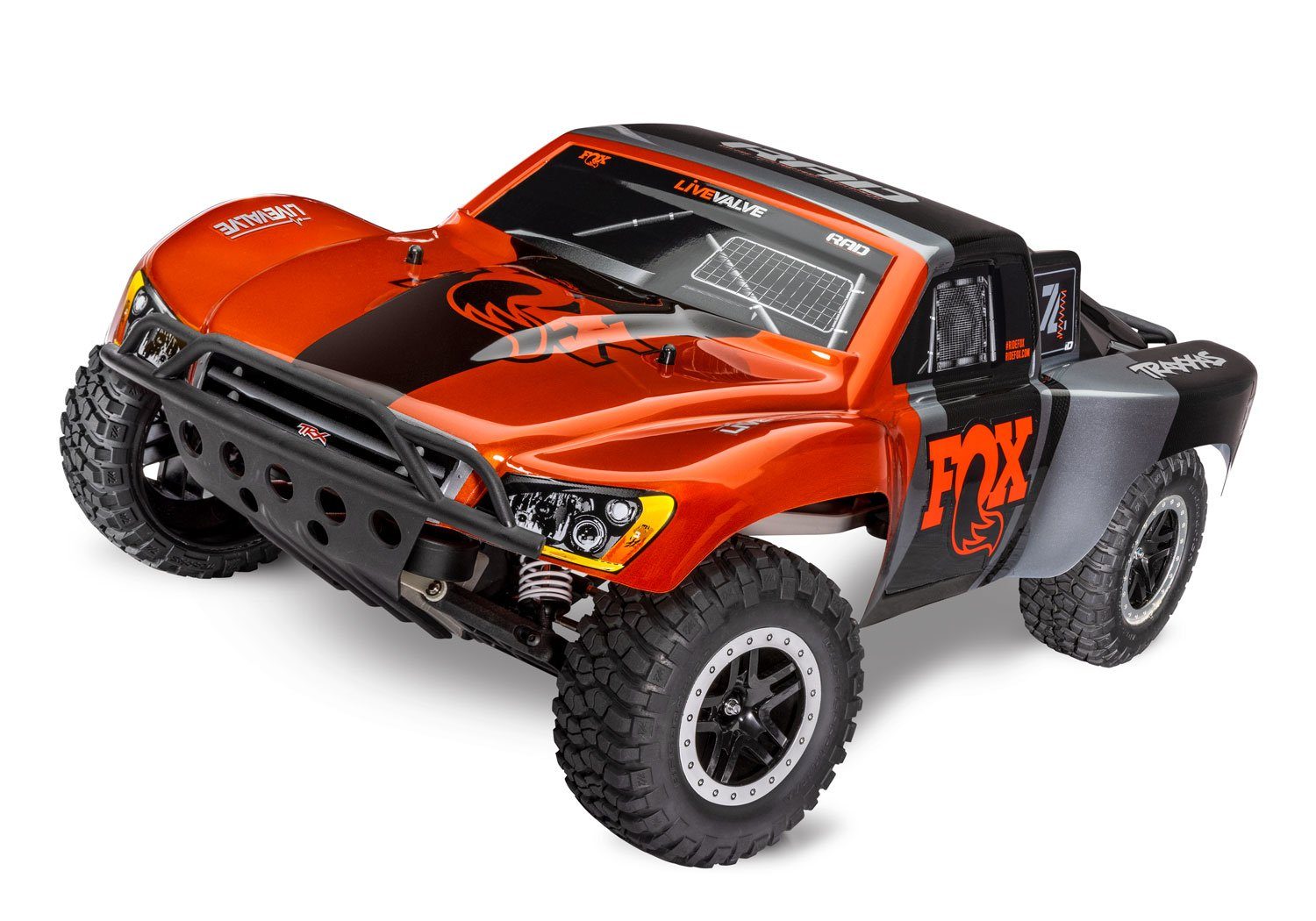Traxxas RC-Auto Traxxas RC Auto Slash VXL FOX Brushless Shourt Course Truck 2,4GHz