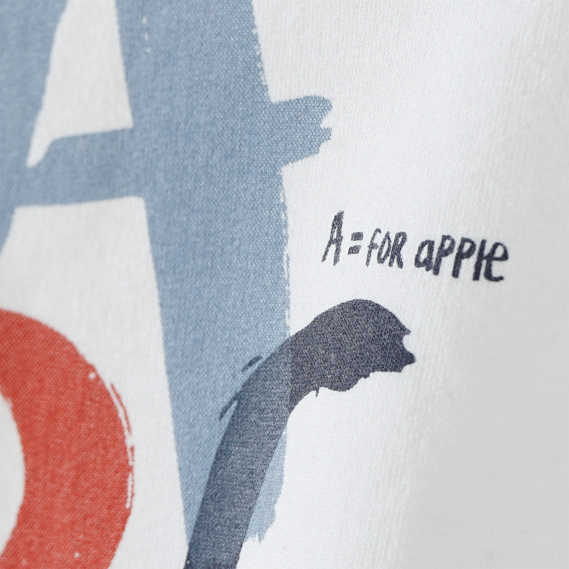 Newborn Langarmshirt mit ABC-Print