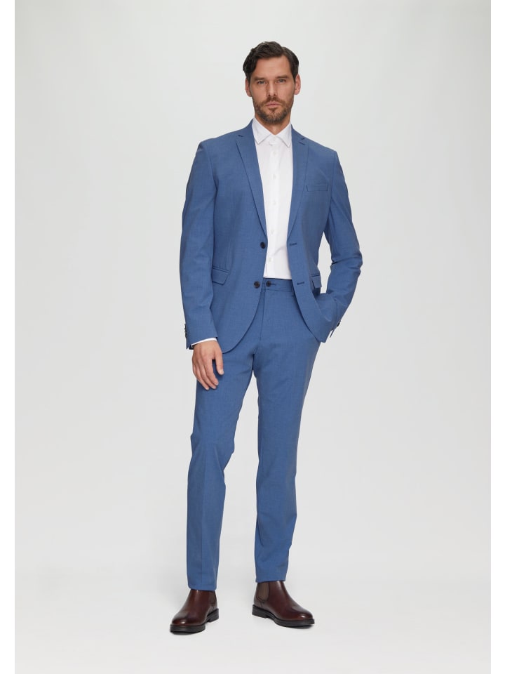 s.Oliver BLACK LABEL Indoor-Sakko langarm in Blau günstig kaufen