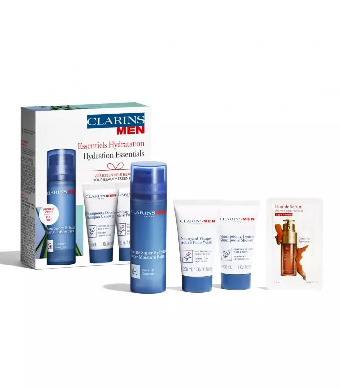 COFFRET CLARINS MEN Soin Homme Baume Super Hydratant
