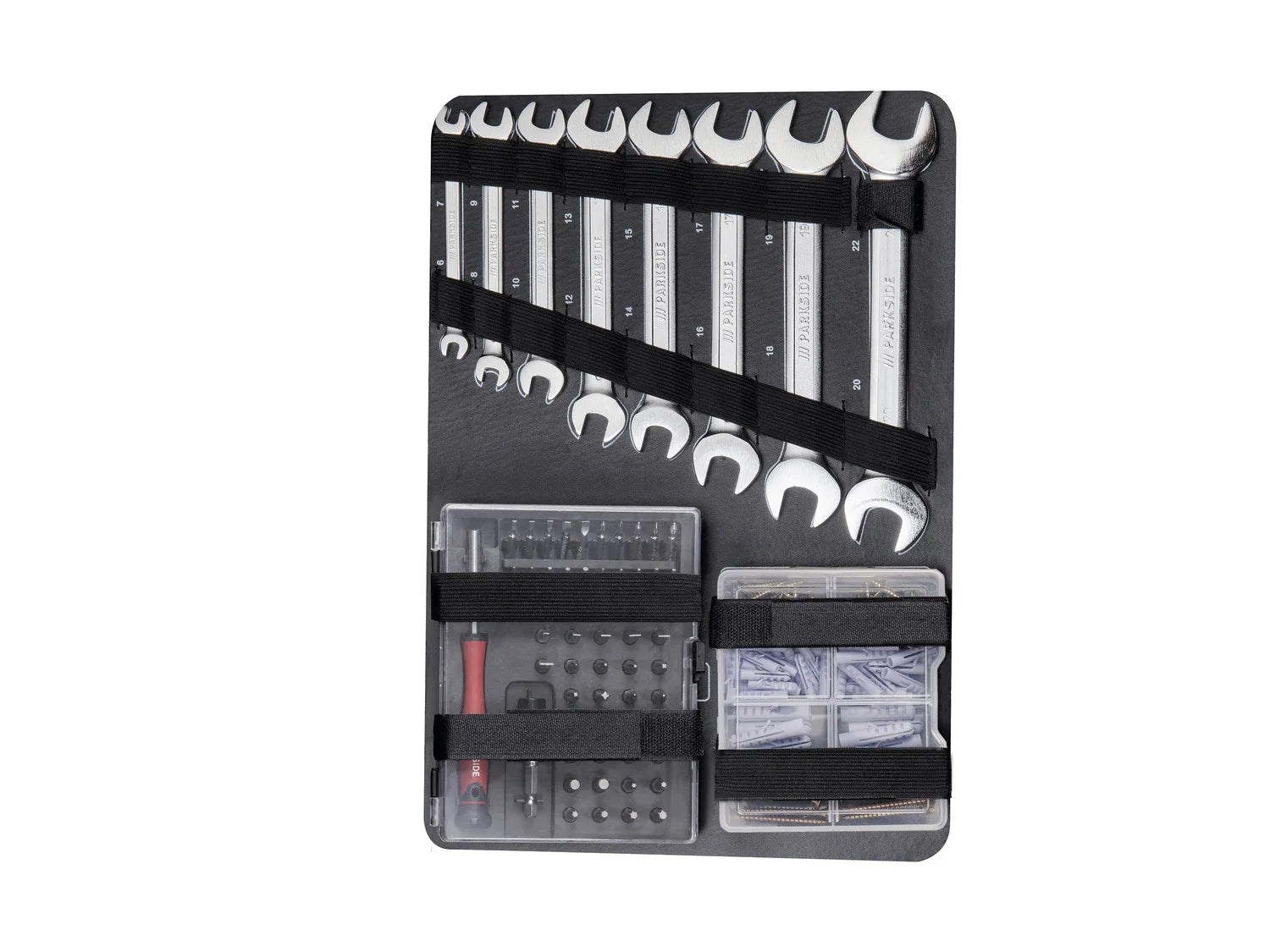 PARKSIDE® tool case, filled, 129 pieces