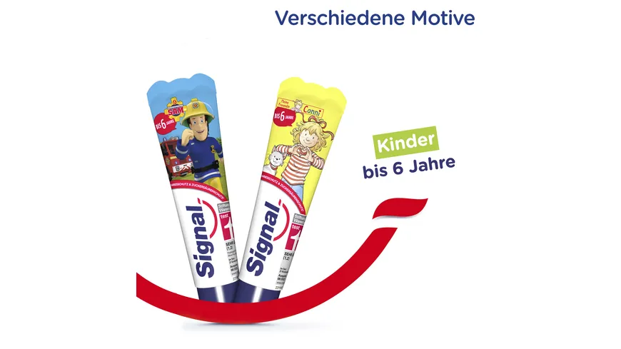 Signal Zahnpasta Kids bis 6 Jahre mit Fruchtgeschmack 50ml 50 ml