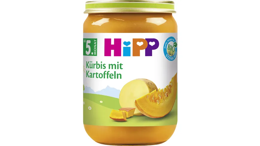 Hipp Gemüse: Kürbis mit Kartoffeln 190 g 190 g