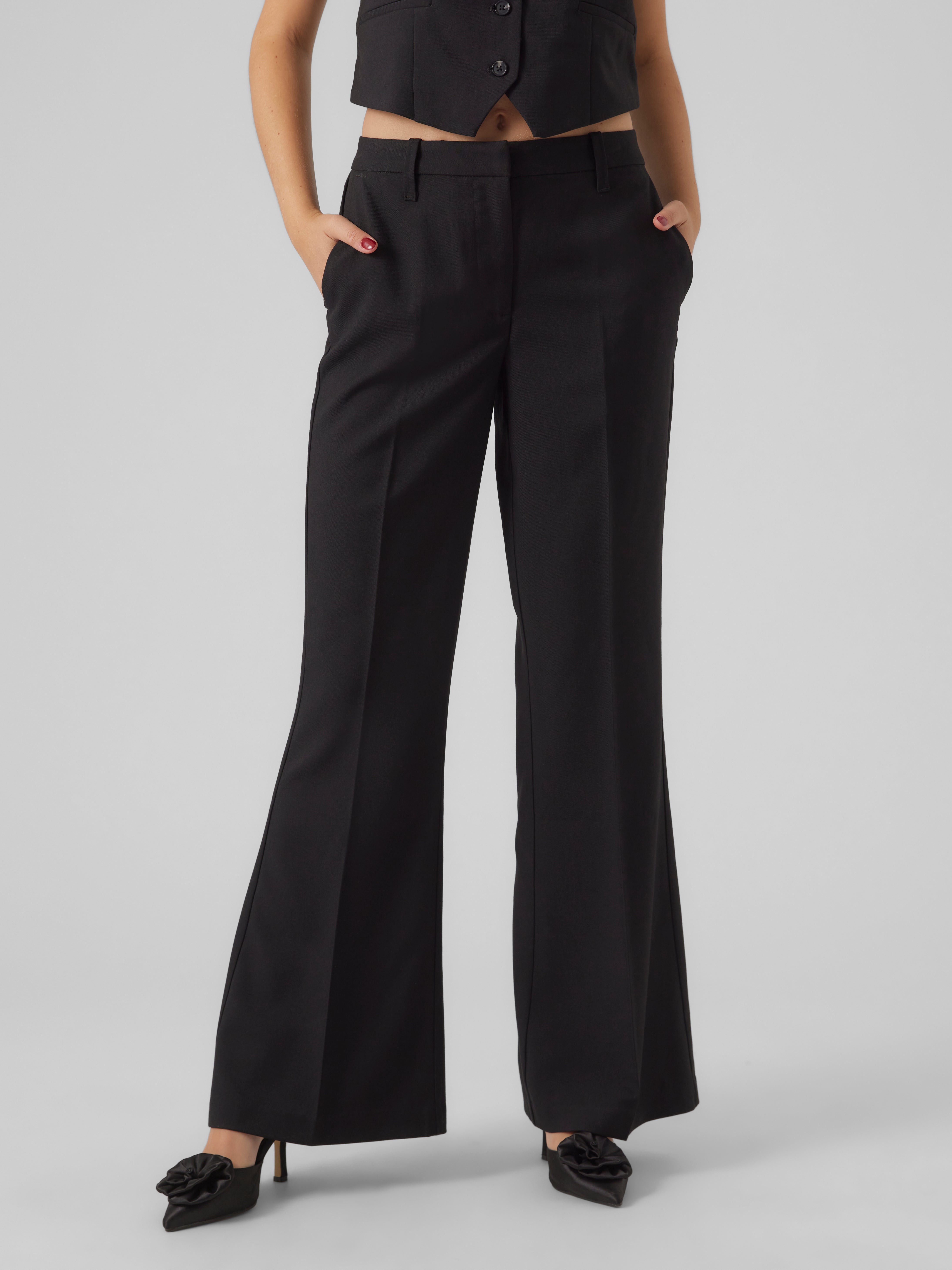 VMAVERY Mittlere Taille Hose