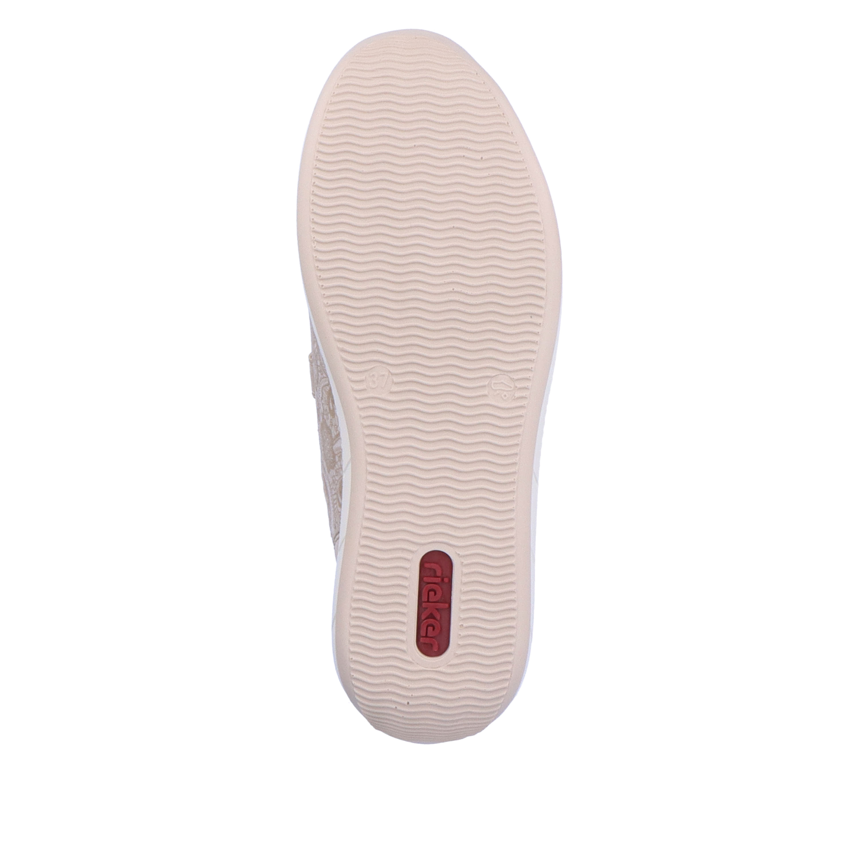 Rieker Damen Slipper cremebeige