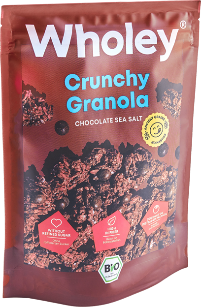 Wholey Bio Chocolate Sea Salt Granola