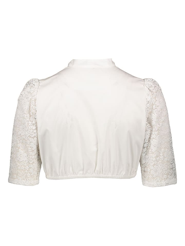 Almsach Dirndlbluse in Weiß günstig kaufen