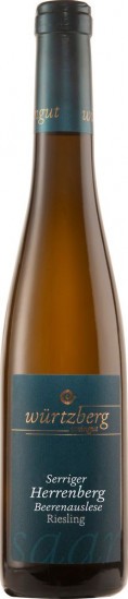 2018 Serriger Herrenberg Riesling Beerenauslese edelsüß 0,375 L - Weingut Würtzberg