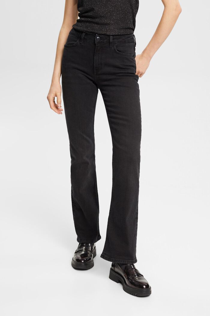 Bootcut Jeans mit mittlerer Bundhöhe