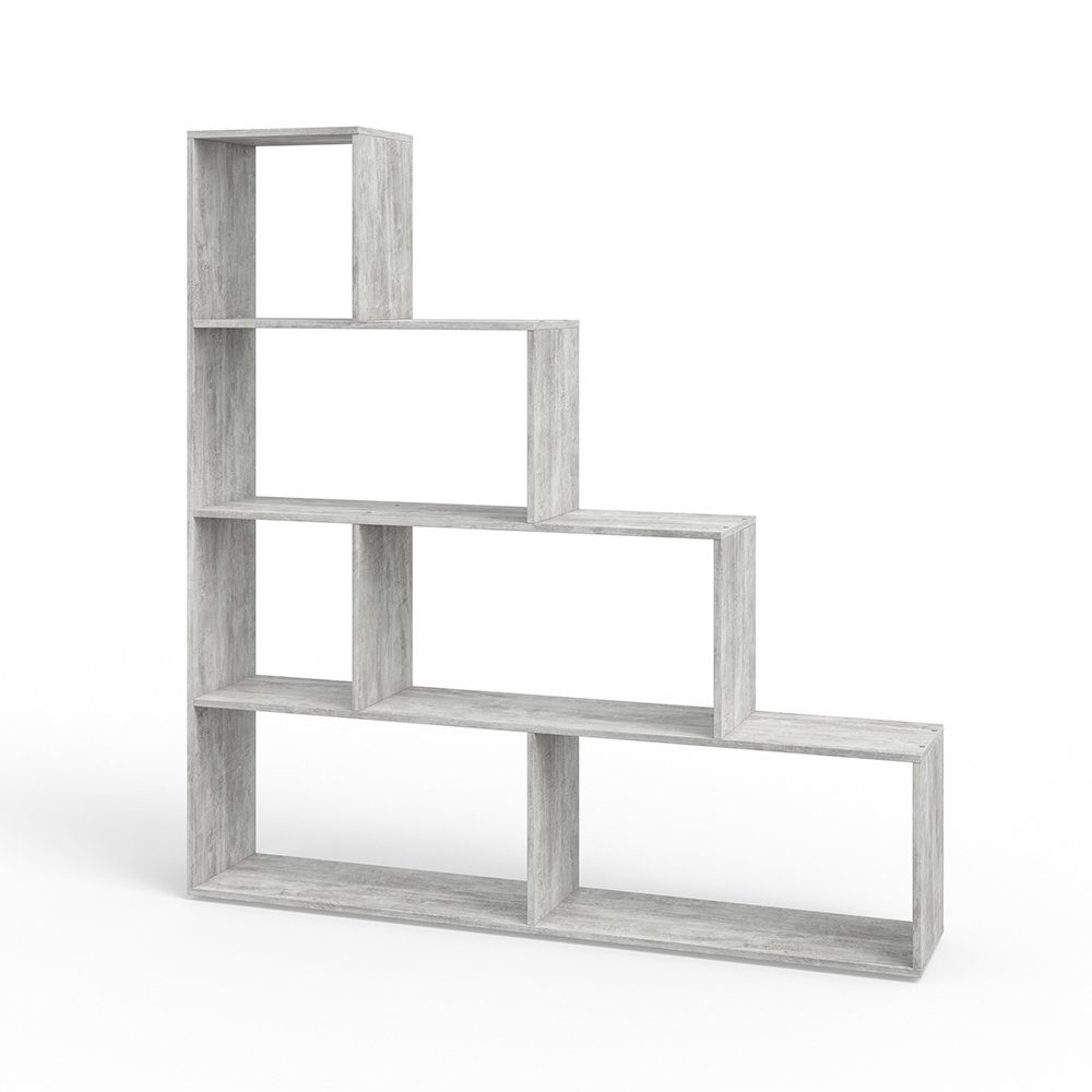 Vicco Raumteilerregal Treppenregal Raumteiler ASYM Beton