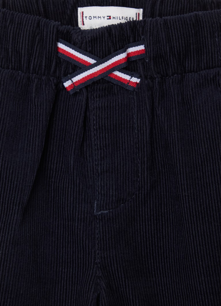 Pantaloni chino skinny din cord Tommy Hilfiger