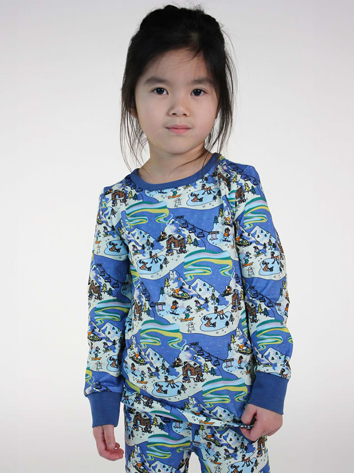 Småfolk Pyjama in Blau günstig kaufen