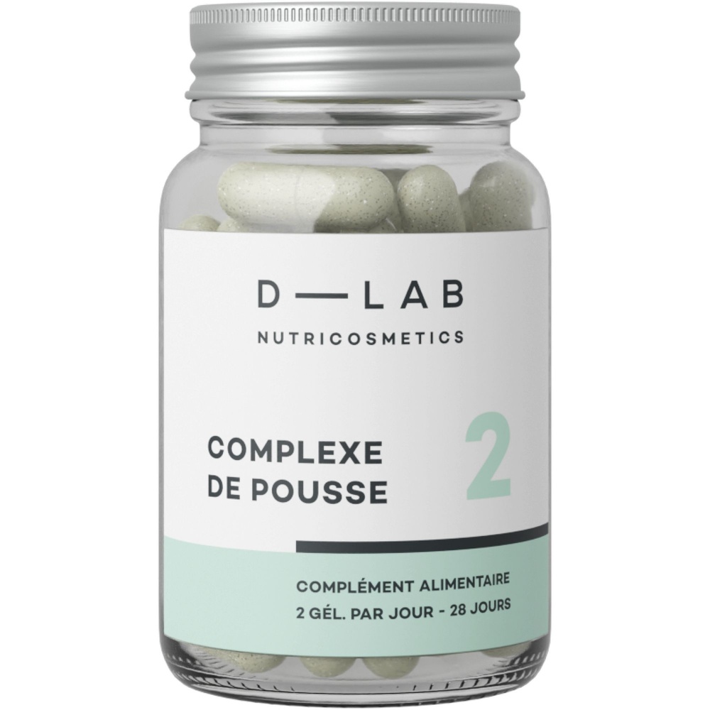 D-Lab Nutricosmetics Complexe de Pousse - 1 Mois Nutrition intense & Activité du bulbe