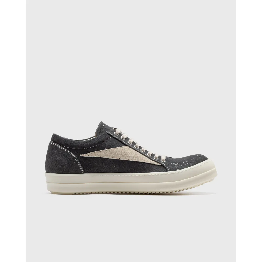 Rick Owens DENIMSHOES VINTAGESNEAKS DU01D1803-DARK-DUST-MILK-M / grau