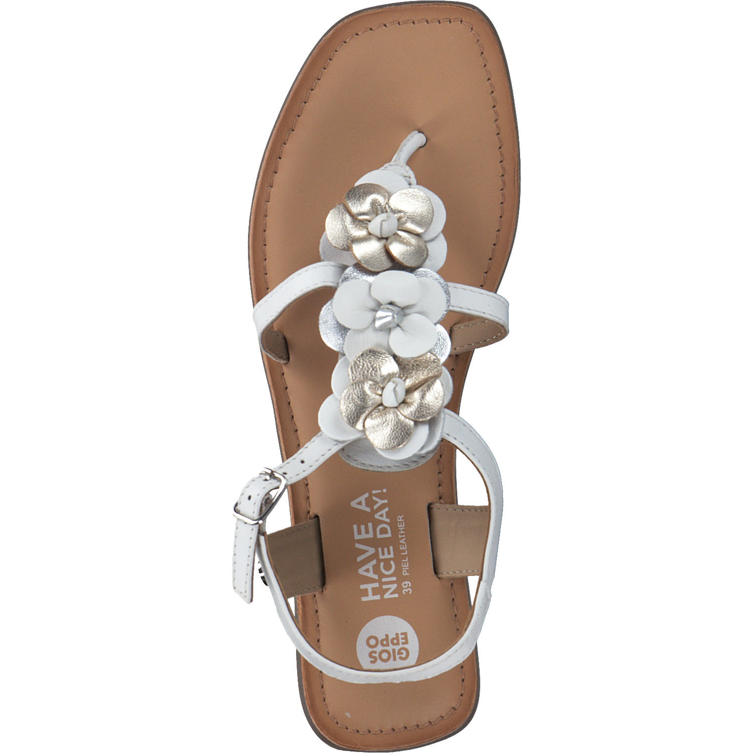 Gioseppo 68745, Sandalen (Kinder), Kinder, blanco