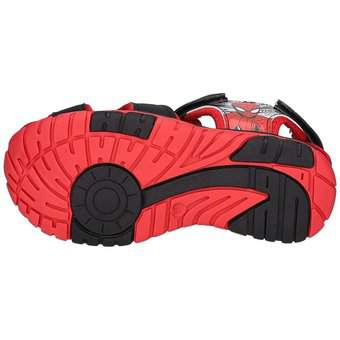 Spiderman Sandale in schwarz