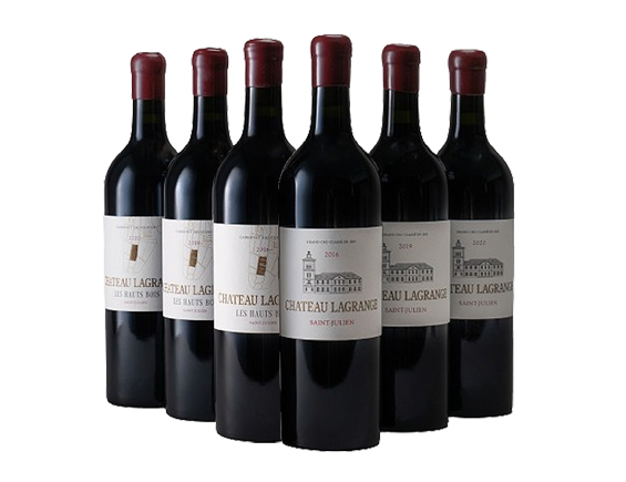 Château Lagrange : Coffret Collection Parcellaire Bordeaux Saint-Julien