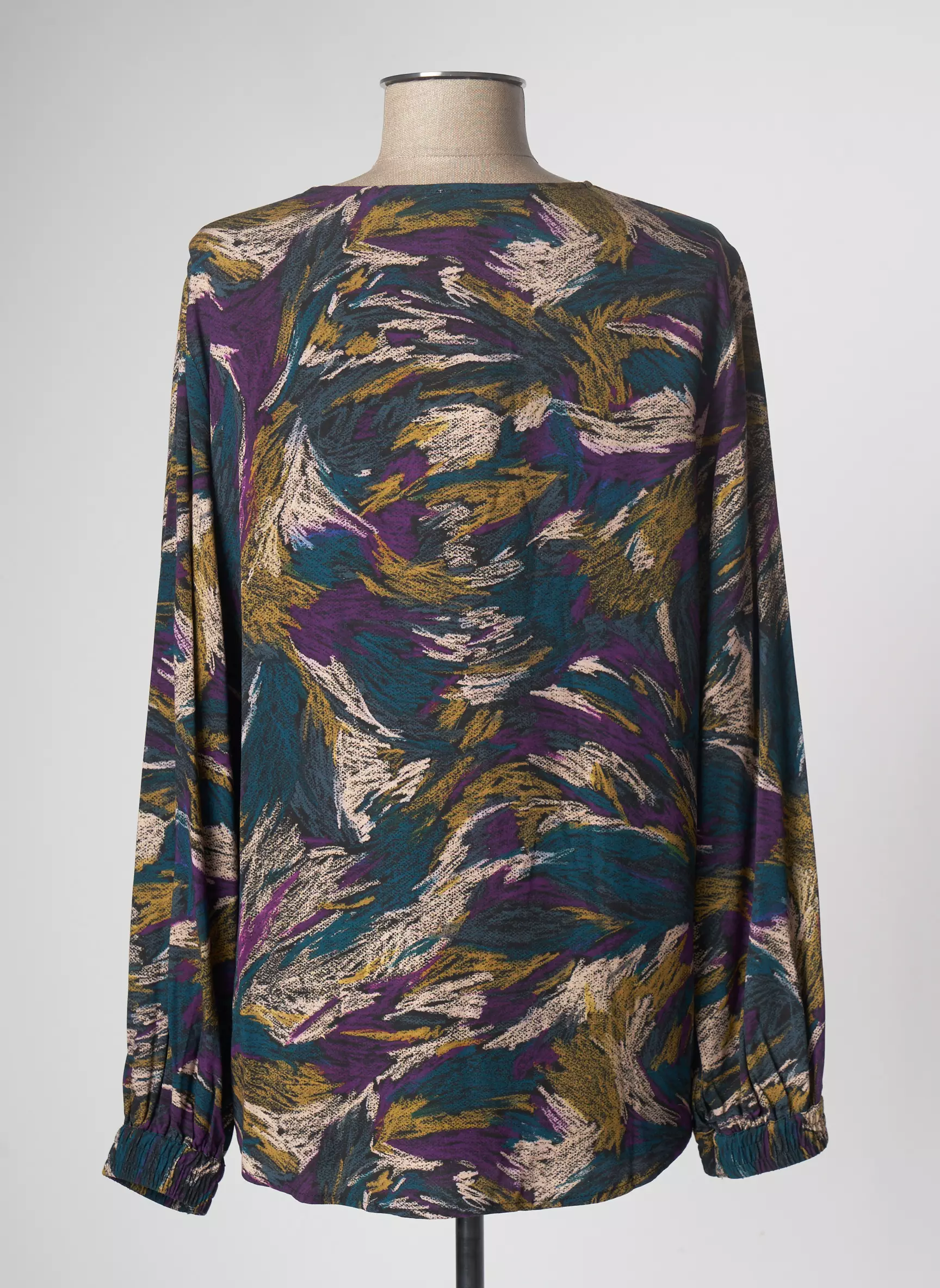 Des Petits Hauts Blouses Femme couleur vert
