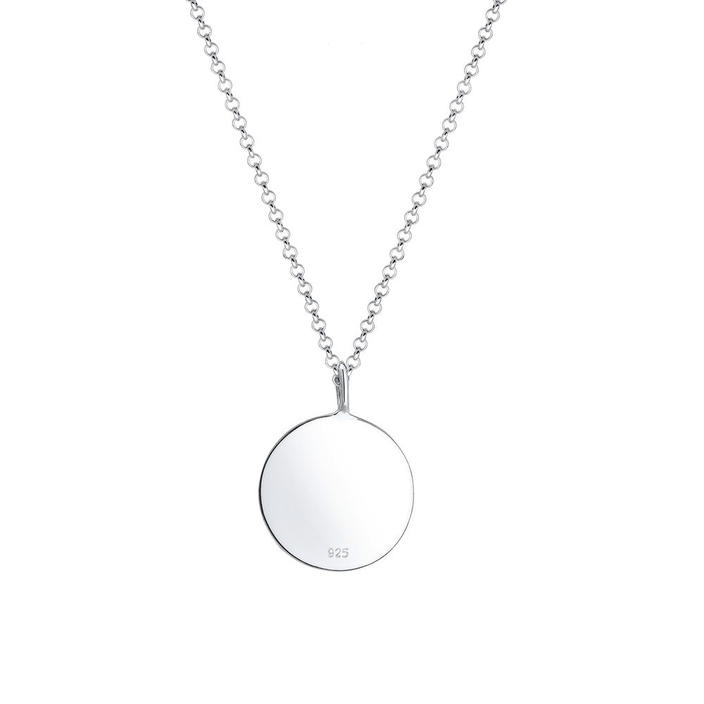 Elli Elli Collier Femmes Pendentif Aigrette de Pissenlit en Argent Sterling 925 Bijoux