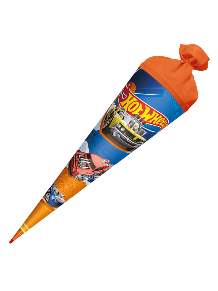 ROTH Schultüte groß Hot Wheels 70 cm in Orange günstig kaufen onesize