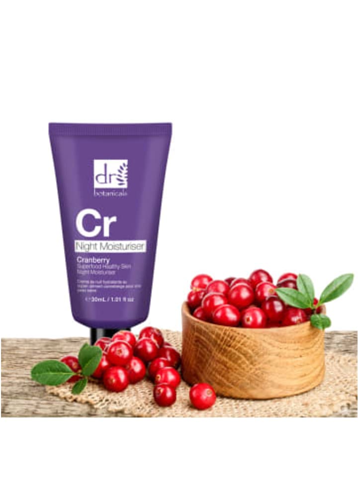 Dr Botanicals Superfood Cranberry Gesunde Haut Nachtfeuchtigkeitspflege 30ml günstig kaufen onesize