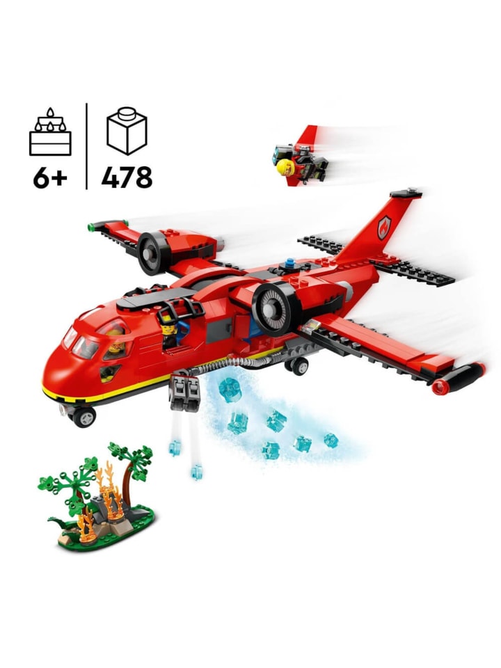 LEGO City Löschflugzeug in Mehrfarbig ab 6 Jahre günstig kaufen onesize