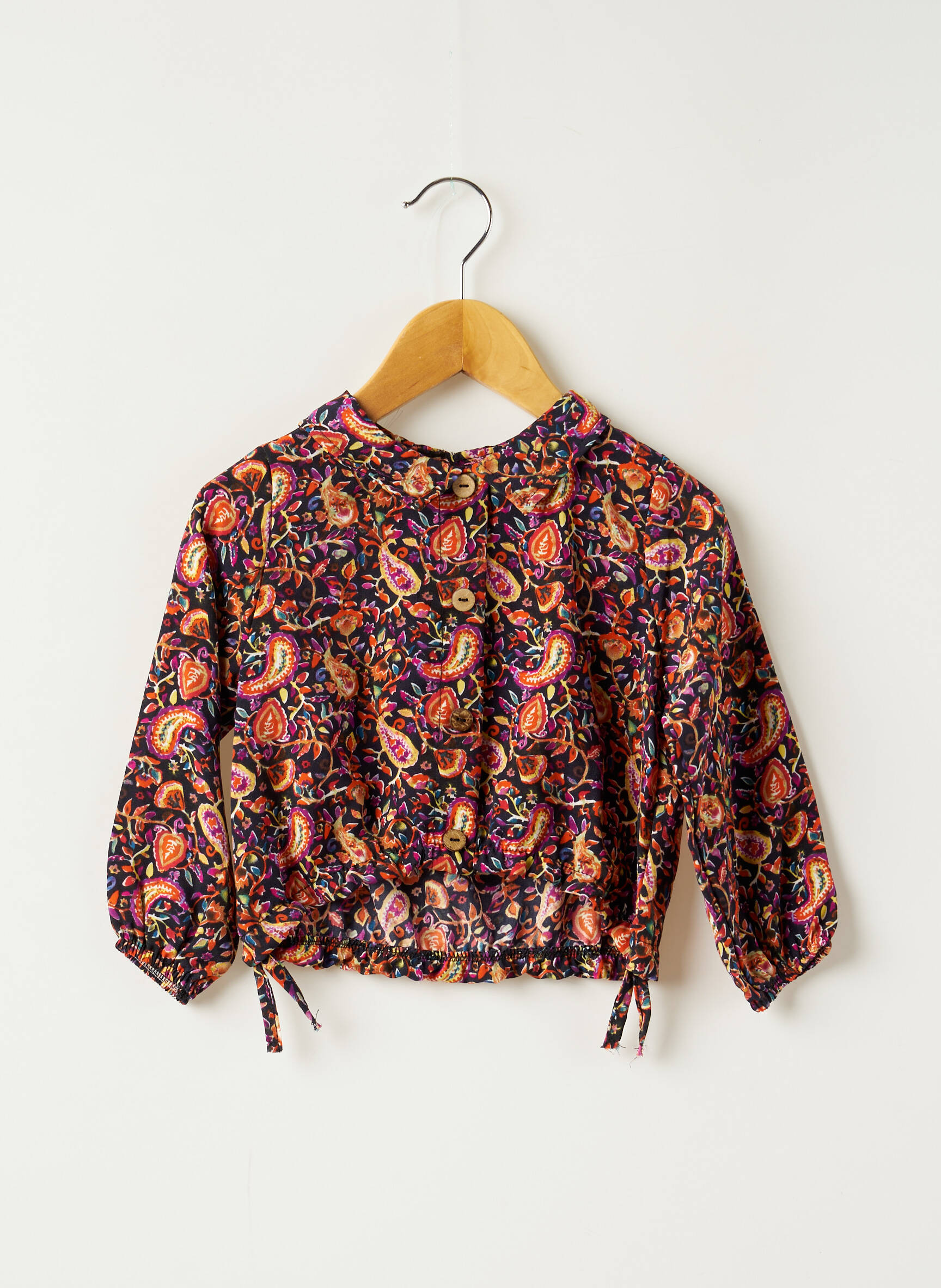 P Tit Mome Chemisiers Fille couleur noir